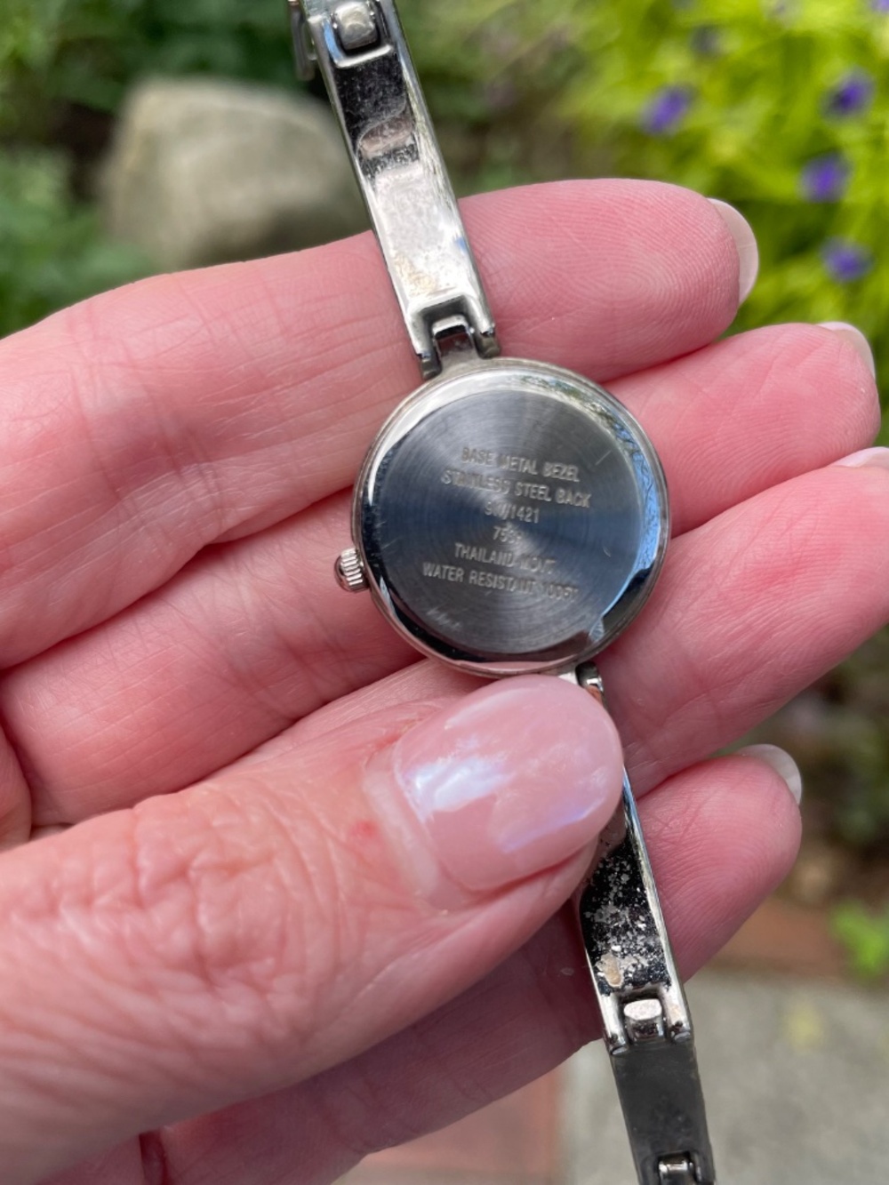 Nine West Sparkling-Face Y2K Watch with Bracelet Band Silver-tone - Picture 7 of 7